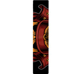Japanese Samurai Warrior Mask Print Table Runner