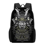 Japanese Samurai Warrior Print 17 Inch Backpack