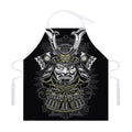 Japanese Samurai Warrior Print Adjustable Apron