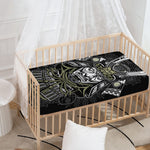 Japanese Samurai Warrior Print Baby Crib Sheet
