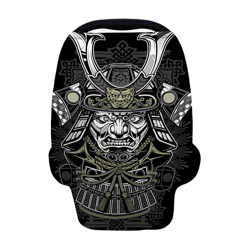 Japanese Samurai Warrior Print Baby Seat Cover