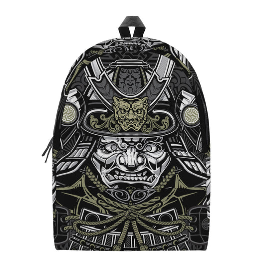 Japanese Samurai Warrior Print Backpack