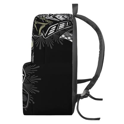 Japanese Samurai Warrior Print Backpack
