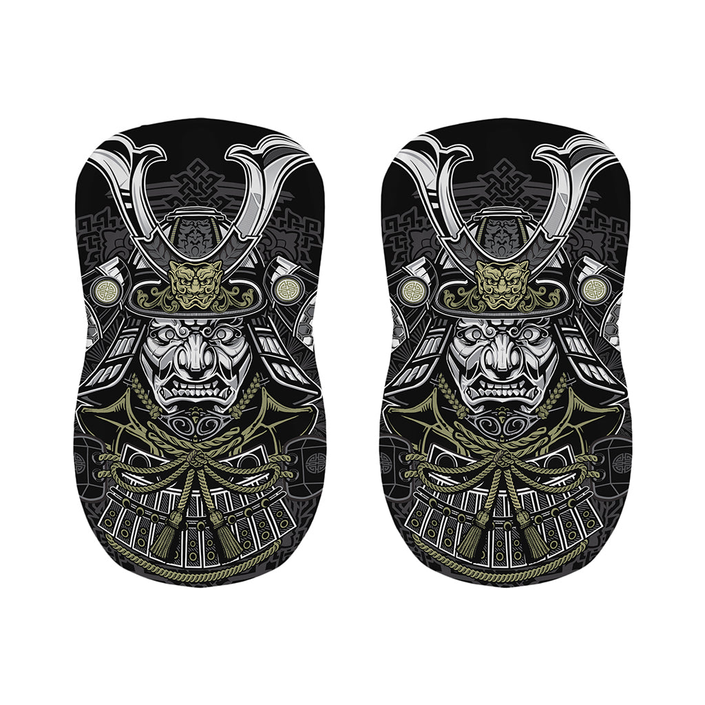 Japanese Samurai Warrior Print Bar Stool Covers