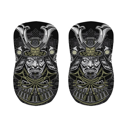 Japanese Samurai Warrior Print Bar Stool Covers
