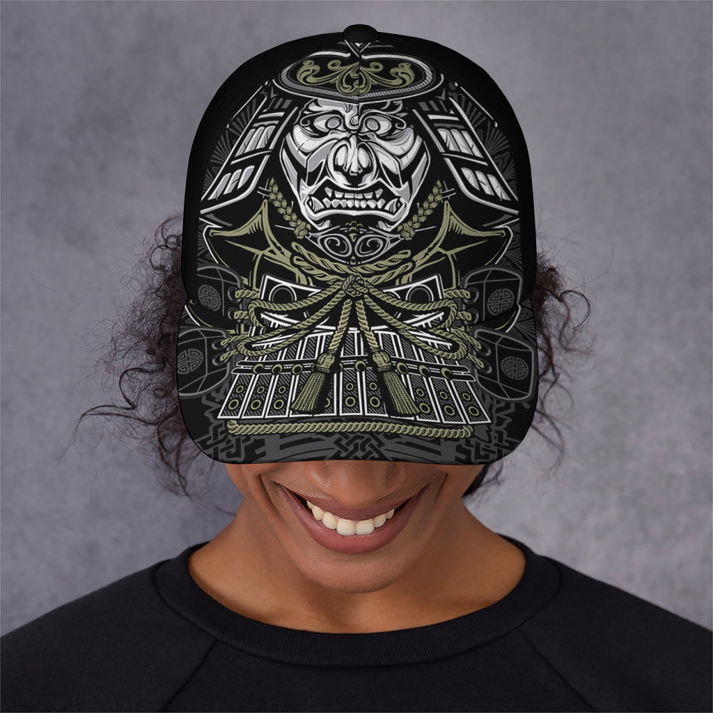 Japanese Samurai Warrior Print Baseball Cap