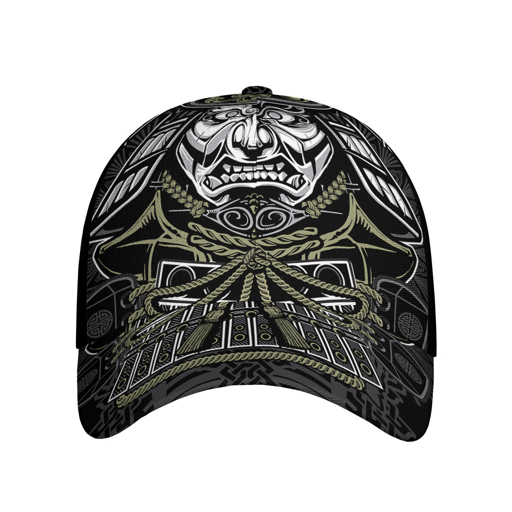 Japanese Samurai Warrior Print Baseball Cap
