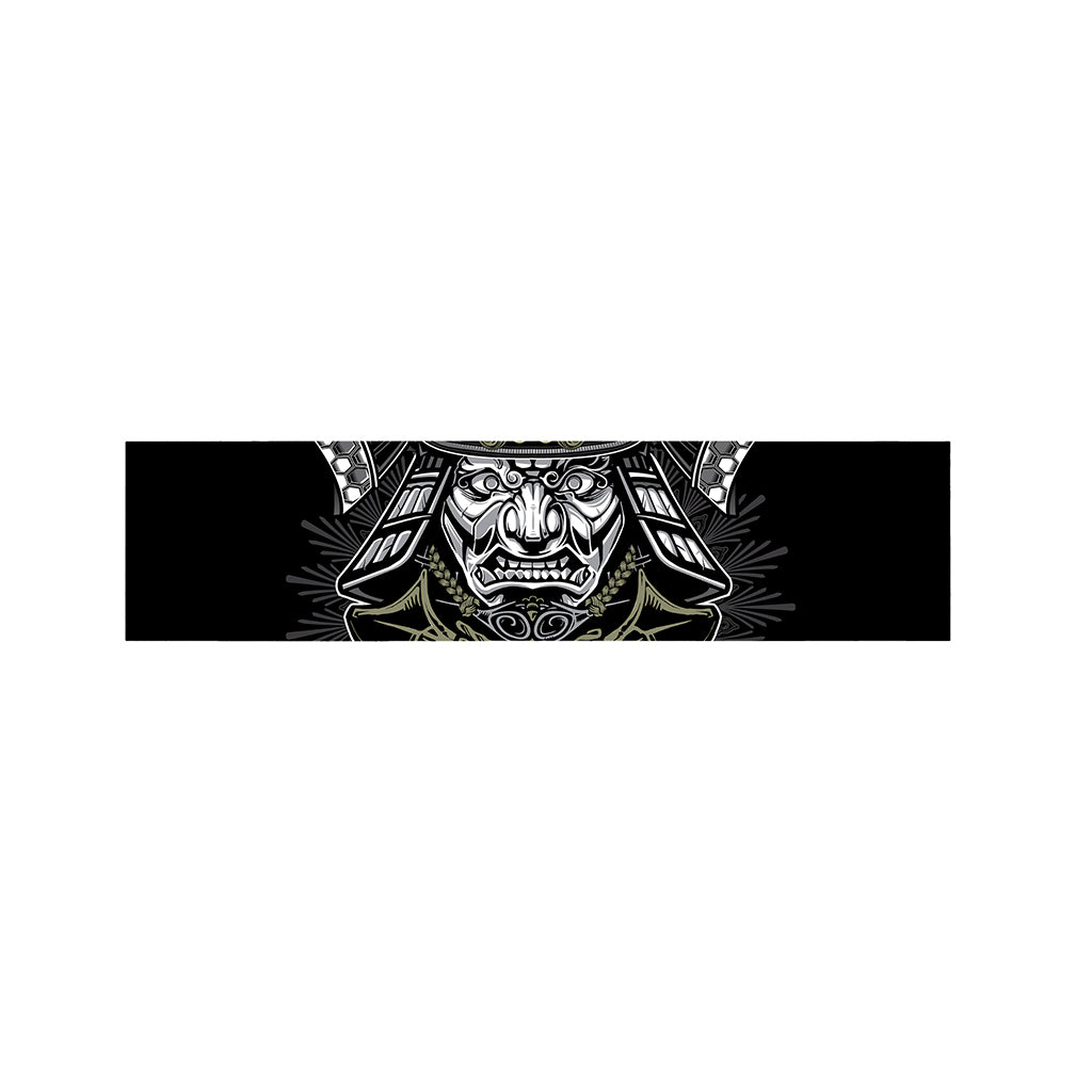Japanese Samurai Warrior Print Bed Runner