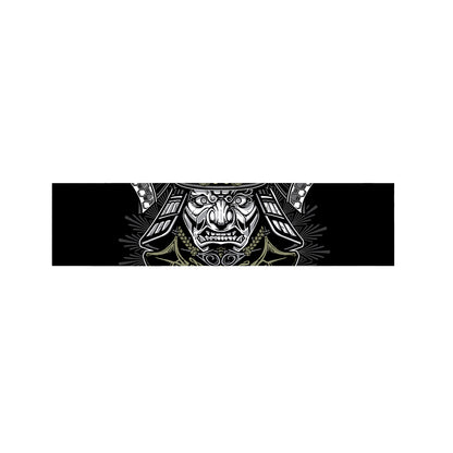 Japanese Samurai Warrior Print Bed Runner