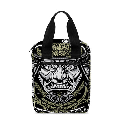 Japanese Samurai Warrior Print Bible Tote Bag