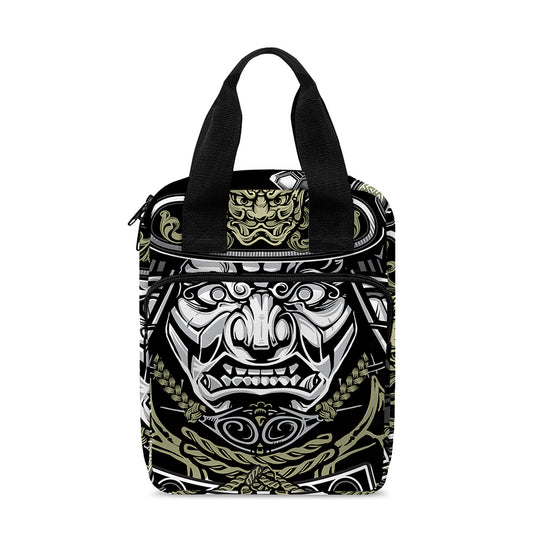 Japanese Samurai Warrior Print Bible Tote Bag