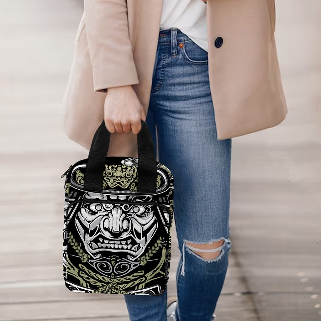 Japanese Samurai Warrior Print Bible Tote Bag