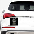Japanese Samurai Warrior Print Car Sticker