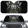 Japanese Samurai Warrior Print Car Windshield Sun Shade