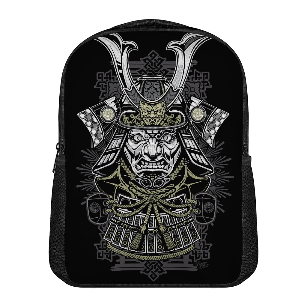 Japanese Samurai Warrior Print Casual Backpack
