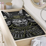 Japanese Samurai Warrior Print Changing Pad Cover