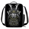 Japanese Samurai Warrior Print Crossbody Lunch Bag