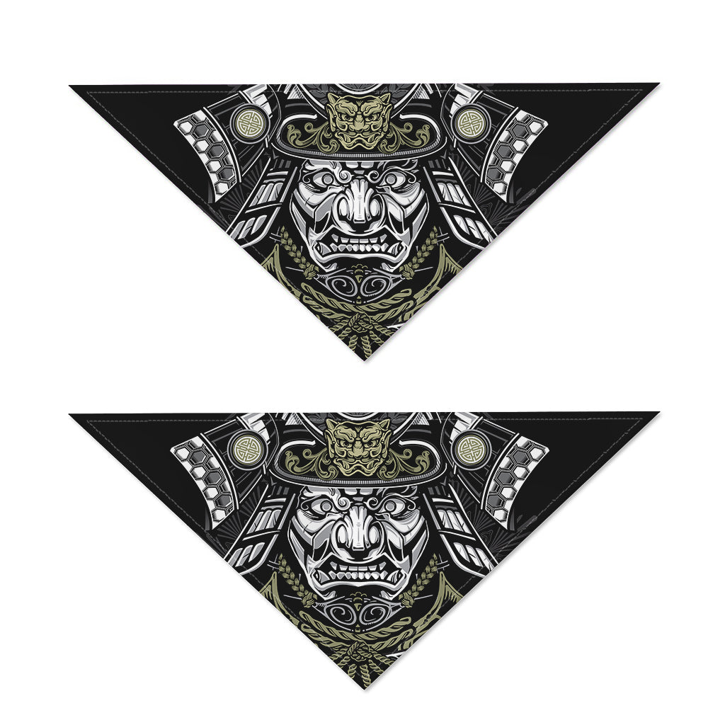 Japanese Samurai Warrior Print Dog Bandana