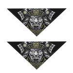 Japanese Samurai Warrior Print Dog Bandana