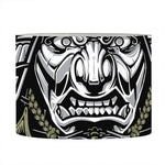 Japanese Samurai Warrior Print Drum Lamp Shade