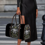 Japanese Samurai Warrior Print Duffle Bag