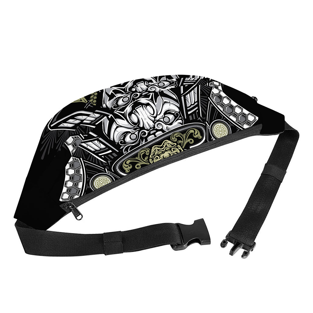 Japanese Samurai Warrior Print Fanny Pack