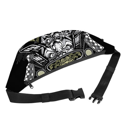 Japanese Samurai Warrior Print Fanny Pack