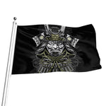 Japanese Samurai Warrior Print Flag