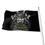 Japanese Samurai Warrior Print Flag