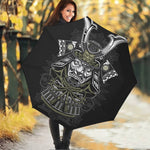 Japanese Samurai Warrior Print Foldable Umbrella