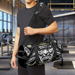 Japanese Samurai Warrior Print Gym Bag