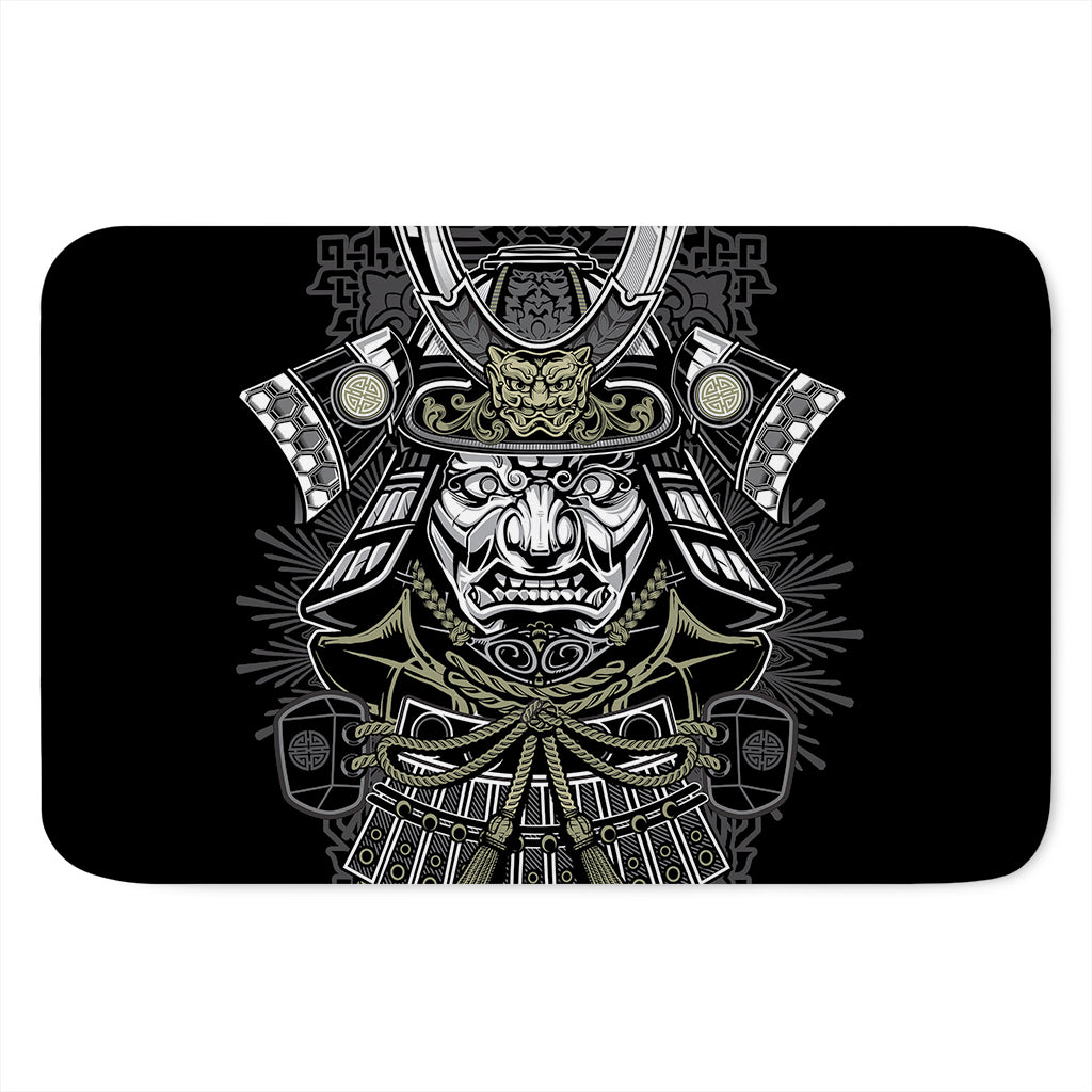 Japanese Samurai Warrior Print Indoor Door Mat
