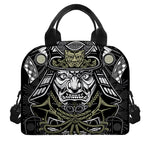 Japanese Samurai Warrior Print Insulated Lunch Bag