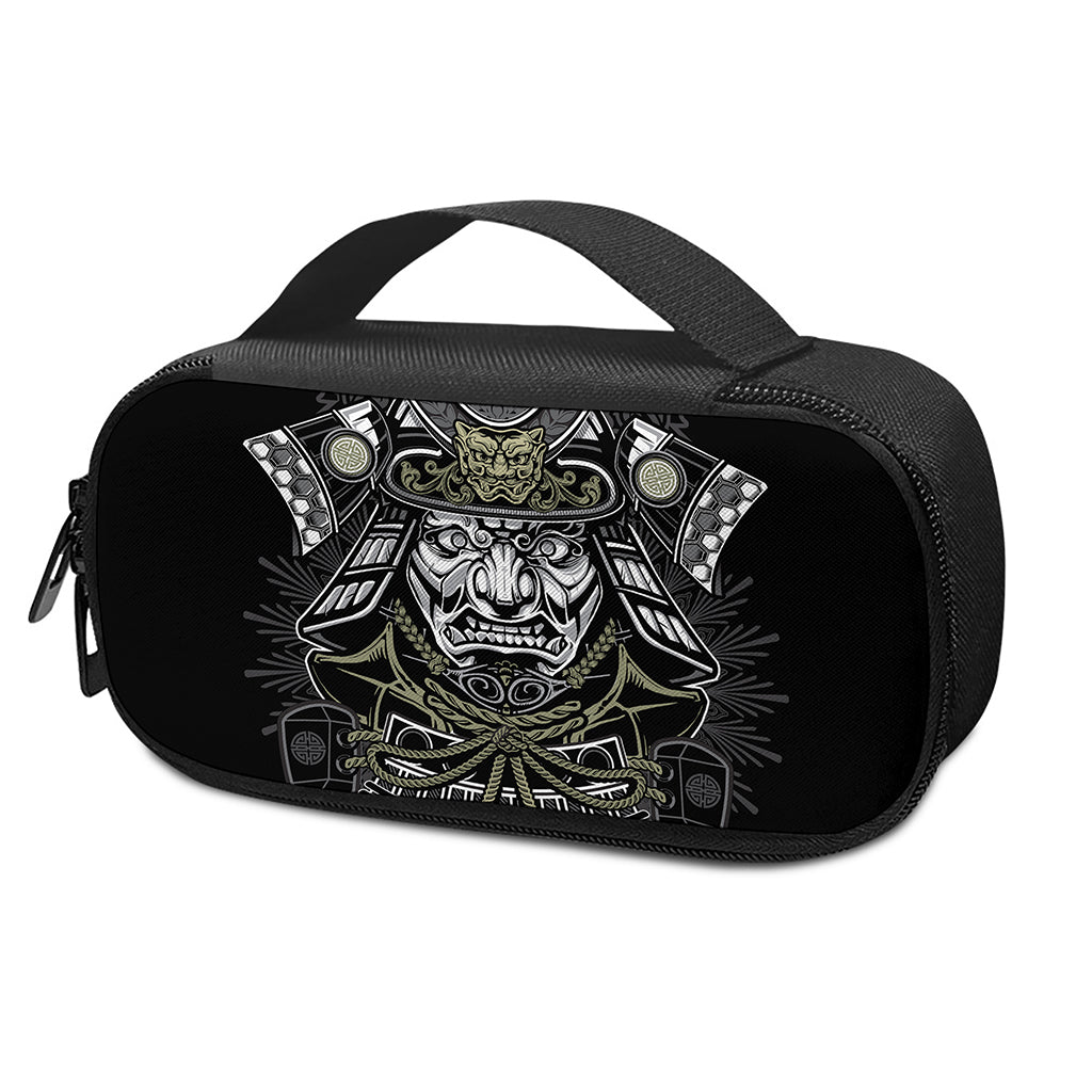 Japanese Samurai Warrior Print Insulin Cooler Travel Case