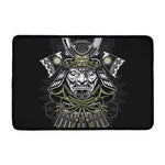 Japanese Samurai Warrior Print Kitchen Mat