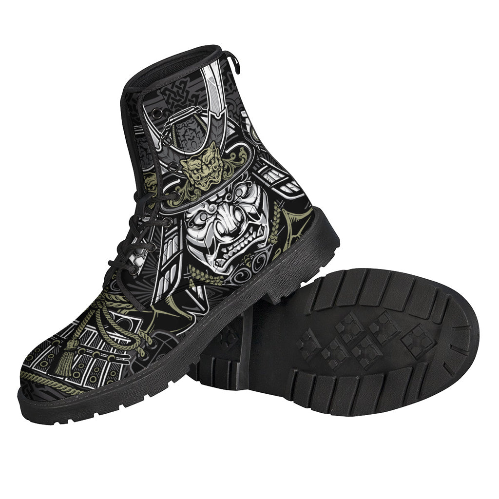 Japanese Samurai Warrior Print Backpack