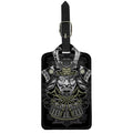 Japanese Samurai Warrior Print Luggage Tag