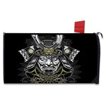 Japanese Samurai Warrior Print Mailbox Cover