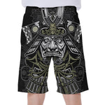 Japanese Samurai Warrior Print Men's Beach Shorts