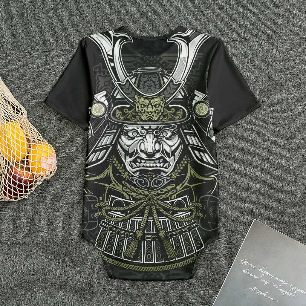 Japanese Samurai Warrior Print Men's Bodysuit
