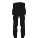 Japanese Samurai Warrior Print Men's leggings