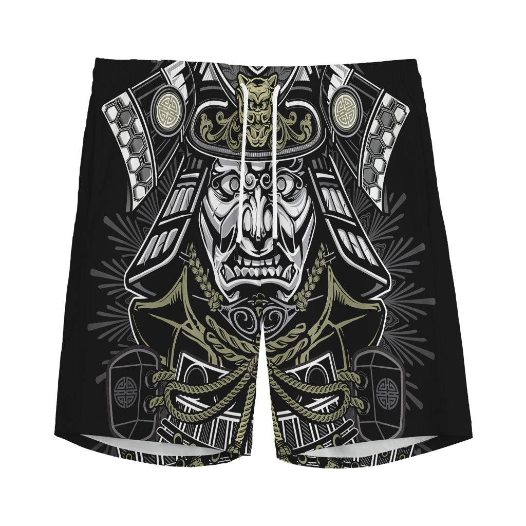Japanese Samurai Warrior Print Men's Sports Shorts