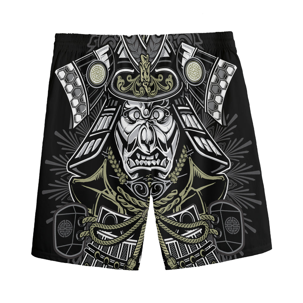 Japanese Samurai Warrior Print Men's Sports Shorts