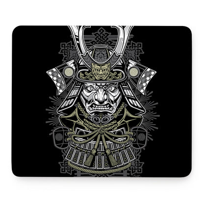 Japanese Samurai Warrior Print Mouse Pad