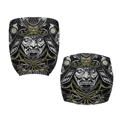 Japanese Samurai Warrior Print Office Chair Cover