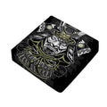 Japanese Samurai Warrior Print Outdoor Seat Cushion Cover