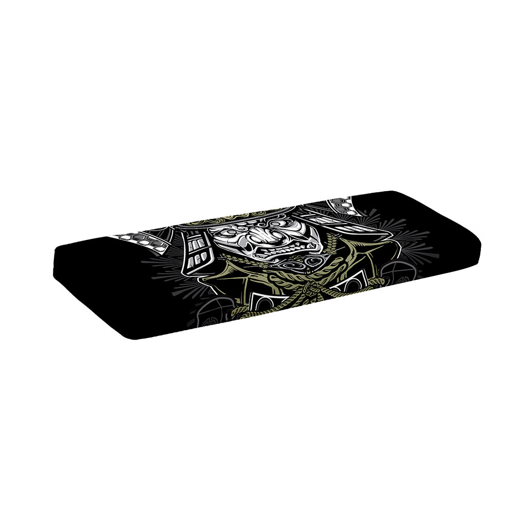 Japanese Samurai Warrior Print Piano Keyboard Cover