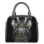 Japanese Samurai Warrior Print Shoulder Handbag
