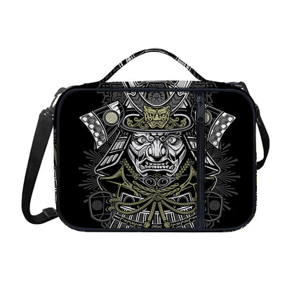 Japanese Samurai Warrior Print Shoulder Strap Bible Bag