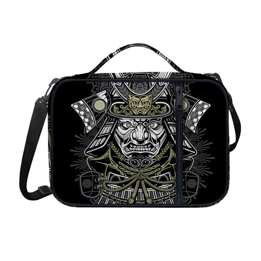 Japanese Samurai Warrior Print Shoulder Strap Bible Bag